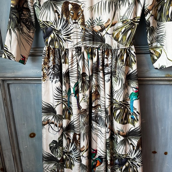 Zimmermann Safari Print Midi Dress Size 1 (S) - Picture 12 of 16